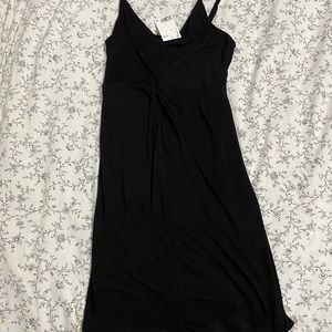 Black tank top date dress from h&m